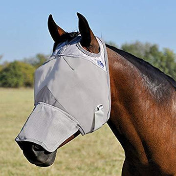 Cashel Crusader Fly Mask - With Long Nose